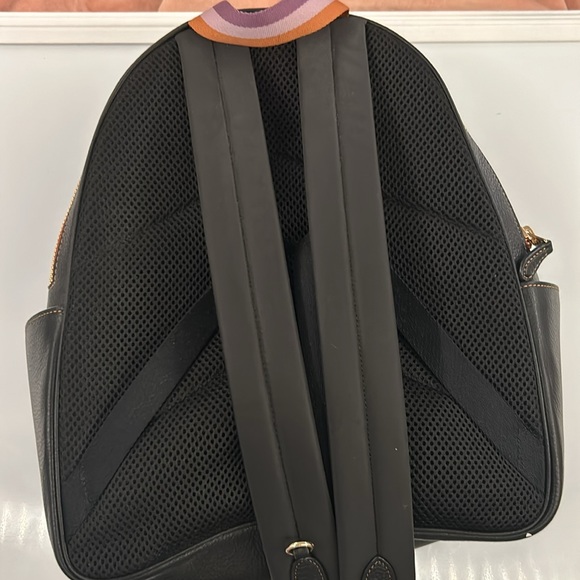 Court Backpack In Blocked Signature Canvas With Souvenir Patches - Picture 2 of 6